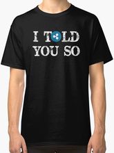 Camiseta negra de ondulación para hombre, camisa de alta calidad con mensaje de "I Told You So Xrp Crypto", verano, 2019 2024 - compra barato