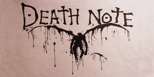 Пляжное полотенце из микрофибры с принтом «Death Note» 2024 - купить недорого