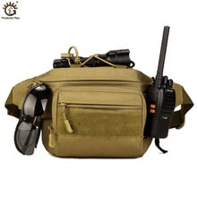 Women Men Military Tactics Waist Pack Bag Waterproof Nylon Waist Bag Fanny Pack Military Equipment Molle Bag S46 2024 - buy cheap