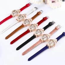 Moment # N03 Women Fashion clock Casual wrist watch PU Leather Strap Ladies Watch Analog Quartz Round men watch relogio feminino 2024 - buy cheap