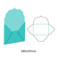 envelope frames Metal steel Die Cuts frames Cutting Dies  For DIY Scrapbooking Photo Album Embossing paper Cards Crafts 2024 - buy cheap