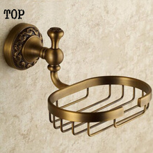 Bathroom Accessories Product Solid Brass Copper antique Soap Basket,Soap Dish Holder,Soap Box 2024 - buy cheap