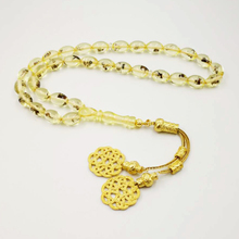 Ramadan gift misbaha Real insect Tasbih Golden Kazaz Tassel 33 prayer beads Rosary Man's Islamic Turkish Resin fashion Bracelets 2024 - buy cheap