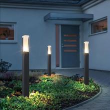 Lámpara de jardín para césped, luz LED impermeable de 10W, pilar de aluminio moderno para exteriores, patio, Villa, paisaje, césped, luz de bolardo, nuevo estilo 2024 - compra barato