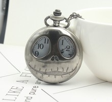 Jack Skellington-reloj de bolsillo de cuarzo para hombre y mujer, pulsera con cadena, colgante, regalo 2024 - compra barato
