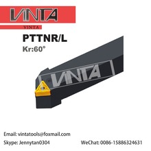 Frete grátis PTTNR1616H16/PTTNR2020K16/cutteing PTTNR2525M22 suporte da ferramenta de corte de carboneto de tungstênio para torno cnc ferramenta de tornear 2024 - compre barato