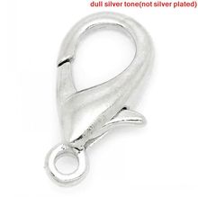 DoreenBeads Lobster Parrot Clasps Silver Color 9x16mm,50PCs 2024 - buy cheap