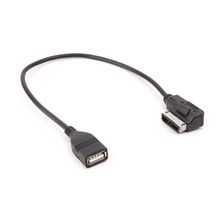 AUX Media Interface USB Female Audio Adapter Cable AMI For Mercedes For Benz Q84E 2024 - buy cheap