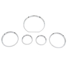 Chrome Styling Dashboard Gauge Ring Set for Mercedes Benz W140 2024 - buy cheap