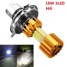 Motorbike Head Lamp Scooter Accessories Moto H4 Led Motorcycle Headlight 12V LED H4 Led Moto Bulbs 2000LM Super Bright White 2024 - buy cheap