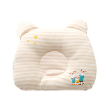 Breathable Cotton Baby Pillow Support Prevent Flat Head Cushion Newborn Baby Shaping Pillow Round Infant Neck Protection Pillow 2024 - buy cheap