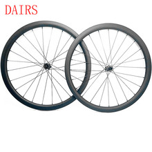 700c disc wheelset 38mm tubular bike wheel width 26mm D411 D412 100x12 142x12mm Central lock hub XD carbon bike wheels 2024 - buy cheap