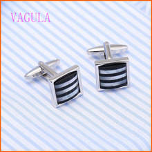 VAGULA Cufflinks Quality Gemelos Sea Shell Cuffs Bouton Wedding Shirt cuff links 261 2024 - buy cheap