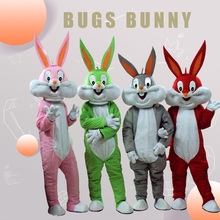 High quality Bugs bunny mascot adult costume mascot costume sales customized rabbit mascot costume free shipping 2024 - buy cheap