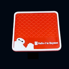 Car Non-slip Mat Baymax Anti-Slip Silicone Pad Dashboard Decoration Car Styling Accessories Holder For Perfume Seat Cell Phone 2024 - buy cheap