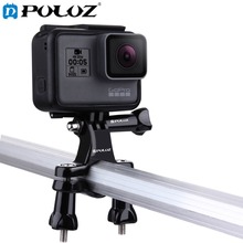 PULUZ For Go Pro Accessories Bike Motorcycle Handlebar Bar Adapter Pro Mount for GoPro NEW HERO/HERO6/5/DJI OSMO Action Camera 2024 - buy cheap