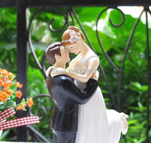 Free Shipping True Love Romance Bride & Groom Figurine Cake Topper Funny Wedding Cake Decoration 2024 - buy cheap
