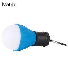 Mabor Tent Lamp Portable Lighting 60LM Fishing Lamp Travel Light Bulb Super Bright Multicolor Hiking Camping Lights Outdoor 2024 - buy cheap