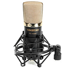 Профессиональный конденсаторный микрофон Takstar, записывающее оборудование для компьютера, микрофон для записи, простая версия, лидер продаж 2024 - купить недорого