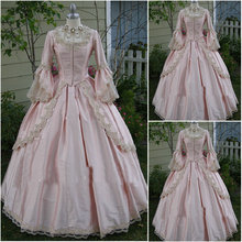 La historia! cliente-victoriano vestido 1860 s de la guerra Civil vestido Scarlett traje de teatro renacimiento vestido V-434 2024 - compra barato
