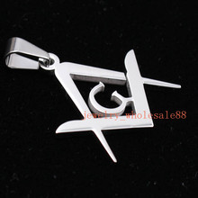 5pcs Lots Freemason Mason Masonic Symbol  PENDANT Stainless steel jewelry finding DIY WHOLESALE 2024 - buy cheap