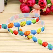 3/8inch Free Shipping Easter Printed Grosgrain Ribbon material Headwear Party Decoration Diy Wholesale Craft 9mm P5103 2024 - buy cheap