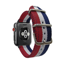 Nylon Strap for Apple Watchband 38mm 40mm 42mm 44mm Bracelet Smart Watch Strap for iWatch Series 1 2 3 4 France National Flag 2024 - buy cheap