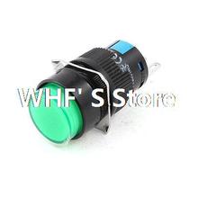 DC 24V Green Lamp SPST OFF-(ON) Round Momentary Push Button Switch 2024 - buy cheap