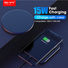 SIKAI 15W 10W Qi Wireless Charger 7.5W 5W for iPhone 11 X/XS Max XR 8 Plus Wireless Charging Pad for Samsung S9 S10+ Note 9 8 2024 - buy cheap