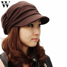 Gorra militar de moda increíble para mujer, gorro de estudiante Vintage, gorro de marinero, gorro de otoño-invierno 2024 - compra barato