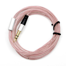 Cable de aluminio para mantenimiento de auriculares, repuesto de Cable de Audio de 1,3 M, 18 núcleos, DIY, accesorios para auriculares, 2 unidades por lote 2024 - compra barato