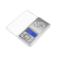 100g/200g/300g/500g X 0.01g /0.1g Jewelry Pocket Scales High Precision Gold Diamond Jewelry weight Balance Electronic Scales 2024 - купить недорого