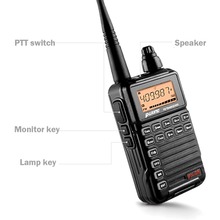 PuXing-walkie-talkie PX-2R portátil, Radio de dos vías, 2W, 128CH, UHF, 400-470MHz 2024 - compra barato
