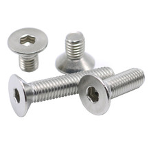 M3 (Thread Dia. 3mm) A2 Stainless Steel Flat Head Socket Screws Countersunk Bolt 4 to 50mm 2024 - buy cheap