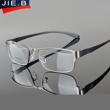 New Optical Eyeglasses Frame Men Full Rim Computer Eye Glasses Spectacle Frame For Male Transparent Clear Lens Armacao Oculos de 2024 - buy cheap