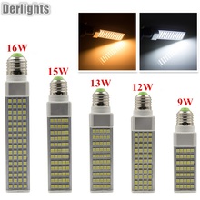 Lampada E27/G23/G24 Horizontal Plug Light SMD5050 9W/12W/13W/15W/16W AC85~265V Bombillas LED Bulb Spot Light LED Lamps 2024 - buy cheap