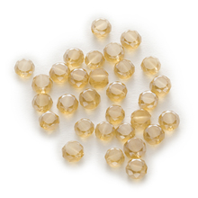 50 Piece Electrum Bread Faceted Crystal Glass Spacer Beads Jewelry Findings For Handmade Making Bracelet Necklaces DIY 4-8mm 2024 - buy cheap