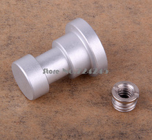 2Pcs Silver 1/4" and 3/8" Metal Tripod screw umbrella Adapter screw For Light Stand 2024 - buy cheap