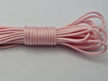 30 Meters Pink Korean Waxed Cord Thread Line 1.5mm for Jewelry String 2024 - buy cheap