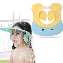 Adjustable Baby Shower Cap Shampoo Bath Wash Hair Shield Hat Protect Children Kid Waterproof Prevent Water Into Ear for Child 2024 - buy cheap
