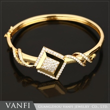 Hot Sale Luxury Ladies Brand Gold Color Filled Multilayer Charm Bracelets Bangles 2024 - buy cheap