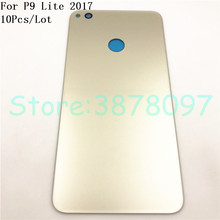 10Pcs/Lot Glass Battery cover For Huawei P9 Lite 2017 Back Glass Battery Back Cover Rear Housing Door Cover Repair Spare Parts 2024 - buy cheap