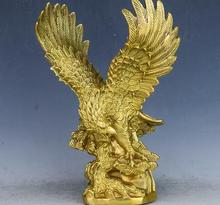 21.3cm Pure copper eagle decoration home crafts decoration 2024 - buy cheap