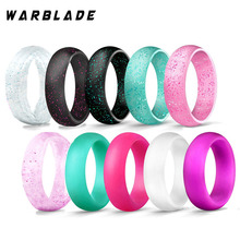 Hot Silicone Finger Ring Size 4-10 Flexible Hypoallergenic Crossfit Engagement Band Rubber Wedding Engagement Ring 4pcs/set 2024 - buy cheap