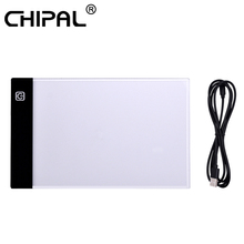 CHIPAL A5 Digital Graphic Tablet LED Light Box Tracing Graphics Copy Board Painting Writing Drawing Tablets Stepless Three-level 2024 - buy cheap