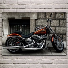 cool super bike motorcycle side view artwork posters on the wall picture home living room decoration for bedroom KH884 2024 - buy cheap