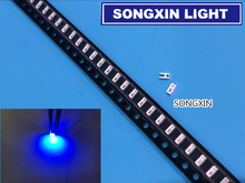 SONGXIN LIGHT Smart Electronics 50pcs/lot Super Bright 3014 Blue Lighting SMD Led Diode 460-470NM 0.1W 30MA 2024 - buy cheap