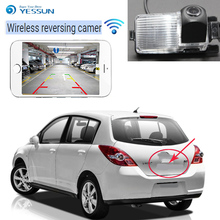 YESSUN car wireless Rear view Camera For Nissan Tiida Versa Latio C11 Hatchback 2004-2012 car  CCD Night Vision Reverse Camera 2024 - buy cheap