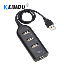 kebidu Mini USB 2.0 Hi-Speed 4 Port USB Hub Splitter Hub Adapter For PC Computer For Portable Hard Drives 2024 - buy cheap