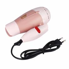 GW Mini Foldable Hair Dryer Portable Traveller Compact Ceramic Hair Blower Styling Tools Electric Hairdryer 1000W Bottom Price 2024 - buy cheap